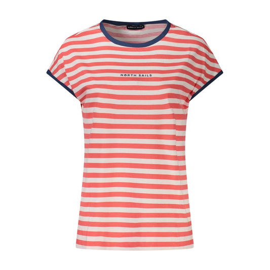 North Sails Rote Baumwoll-Oberteile & T-Shirt