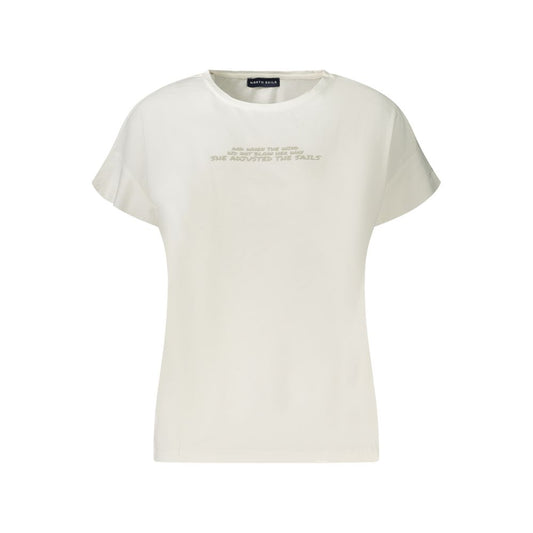 North Sails Weiße Baumwoll-Oberteile & T-Shirt