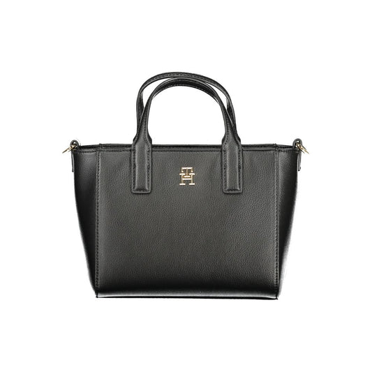 Tommy Hilfiger Schwarz Polyester Frauen Handtasche