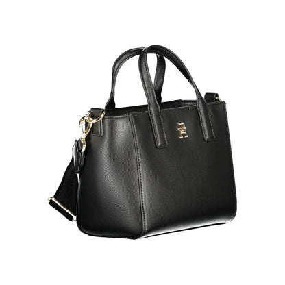 Tommy Hilfiger Schwarz Polyester Frauen Handtasche