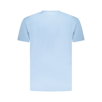 Trussardi Hellblaues Baumwolle Herren T-Shirt