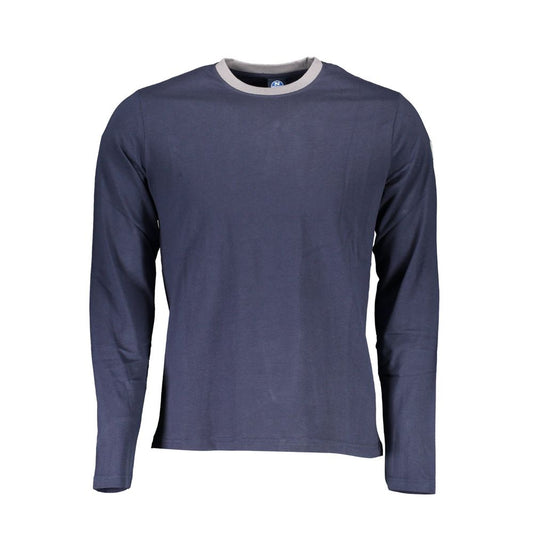 North Sails Blau Baumwolle Männer T-Shirt