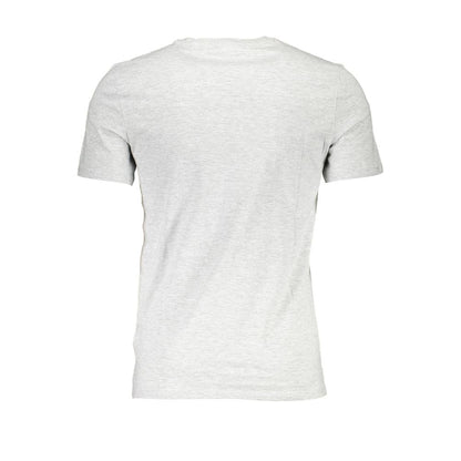 Guess Jeans Braunes Baumwoll-T-Shirt für Männer