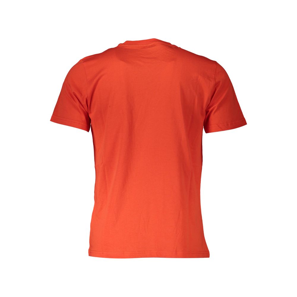 North Sails Rotes Baumwolle Männer T-Shirt