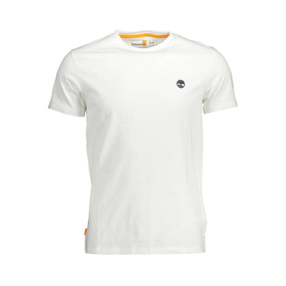 Timberland Weißes T-Shirt aus Bio-Baumwolle für Männer
