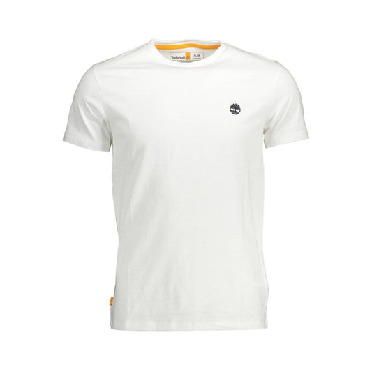 Timberland Weißes T-Shirt aus Bio-Baumwolle für Männer