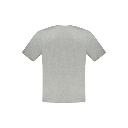 North Sails Braunes Baumwoll-T-Shirt für Männer