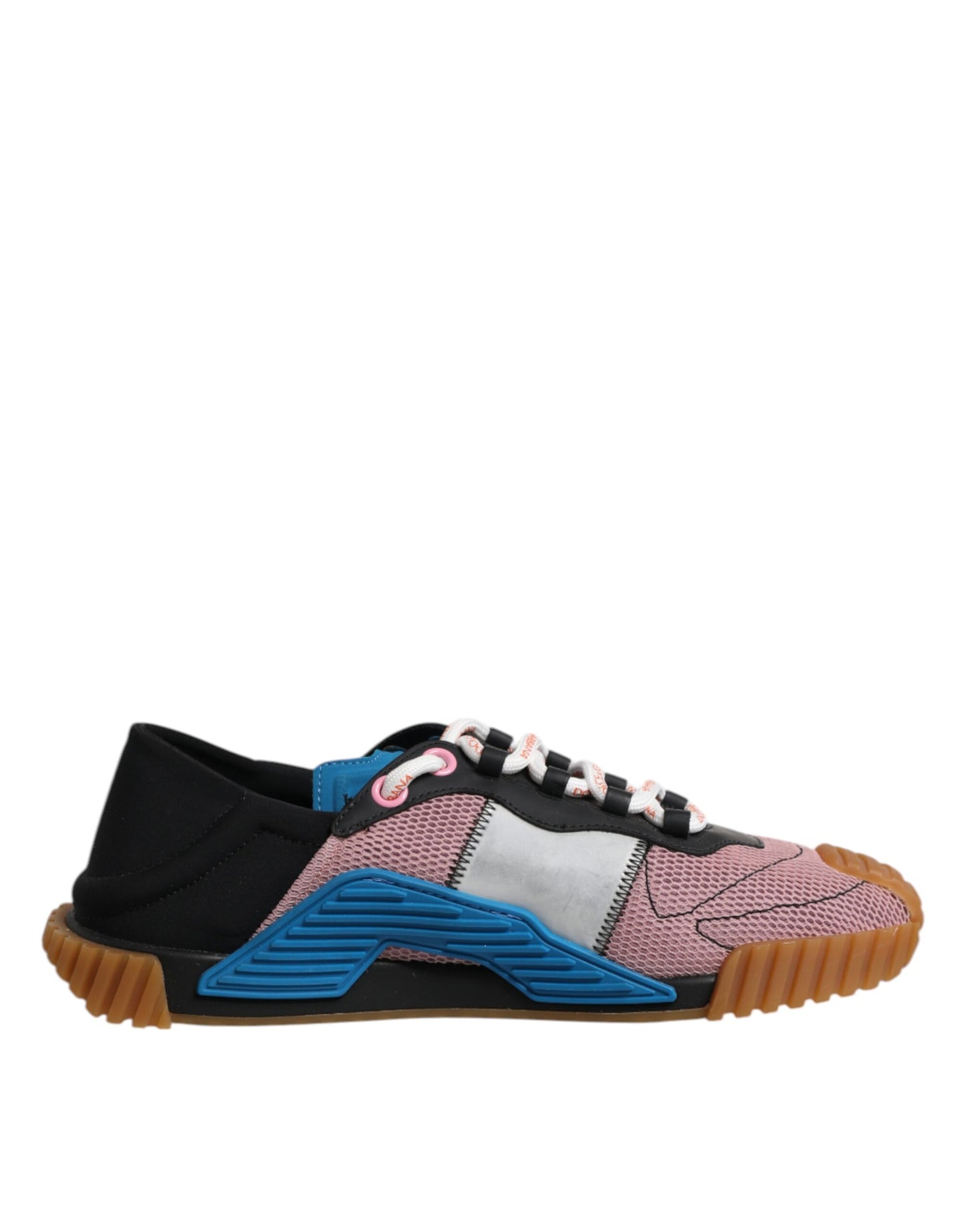 Dolce & Gabbana Multicolor Lace Up Low Top NS1 Turnschuhe Schuhe