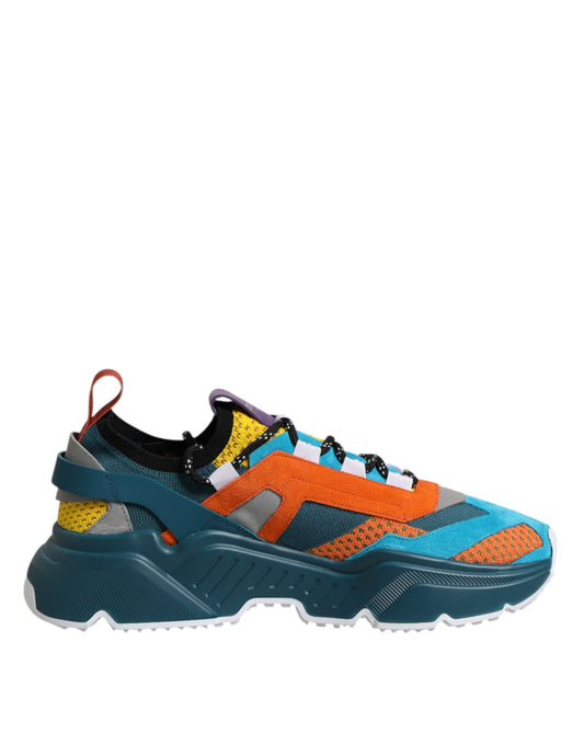Dolce & Gabbana Multicolor Low Top Daymaster Turnschuhe Schuhe