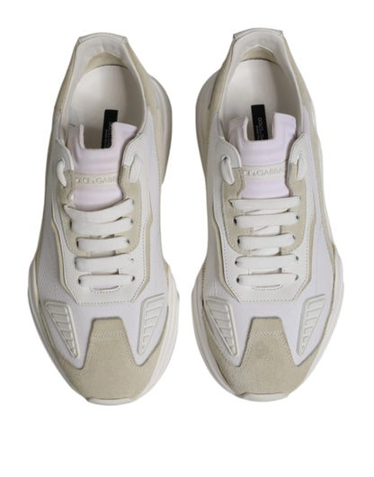 Dolce & Gabbana Weiß Low Top Daymaster Männer Turnschuhe Schuhe