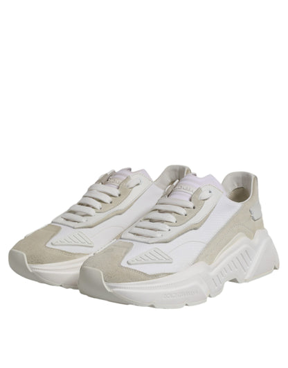 Dolce & Gabbana Weiß Low Top Daymaster Männer Turnschuhe Schuhe