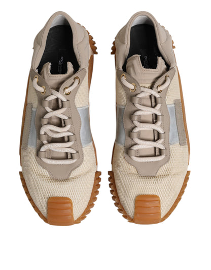 Dolce & Gabbana Multicolor Lace Up Low Top NS1 Turnschuhe Schuhe