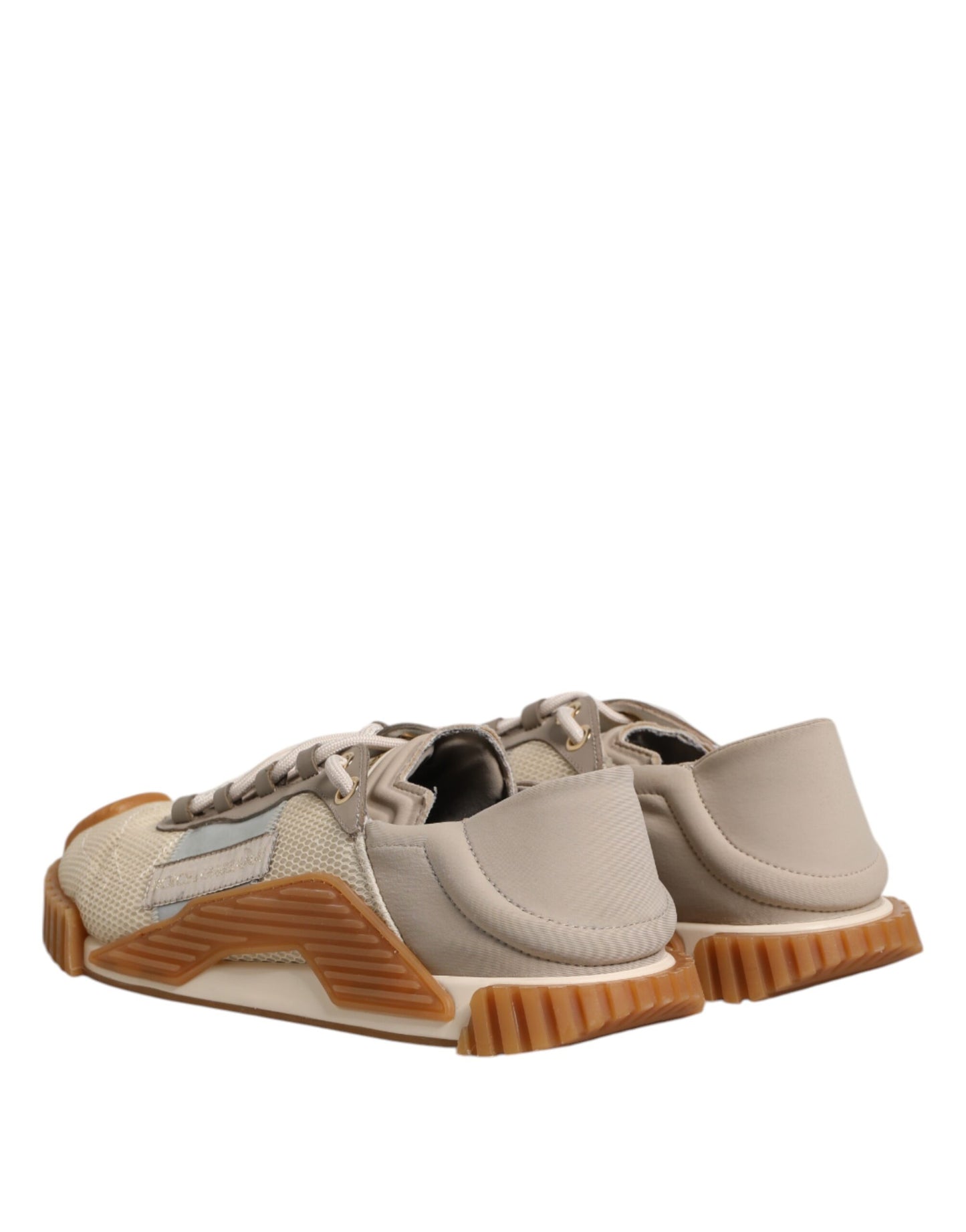 Dolce & Gabbana Multicolor Lace Up Low Top NS1 Turnschuhe Schuhe