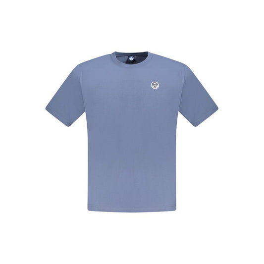 North Sails Blau Baumwolle Männer T-Shirt