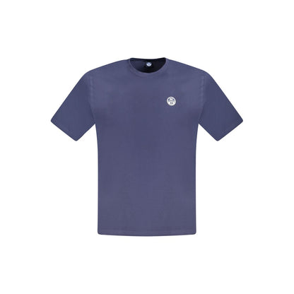 North Sails Blau Baumwolle Männer T-Shirt
