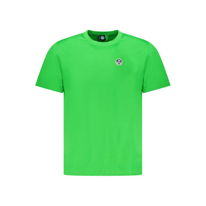 North Sails Grünes Baumwolle Männer T-Shirt