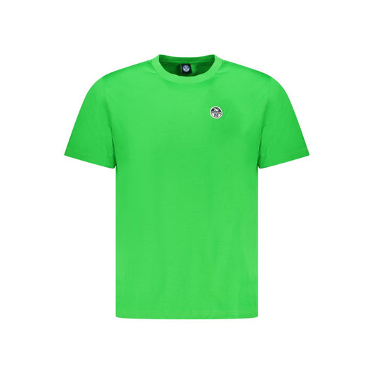 North Sails Grünes Baumwolle Männer T-Shirt