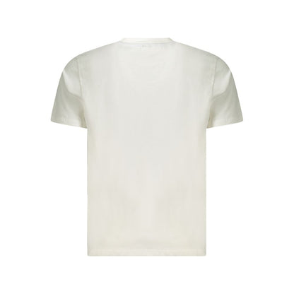 North Sails Weißes Baumwolle Männer T-Shirt