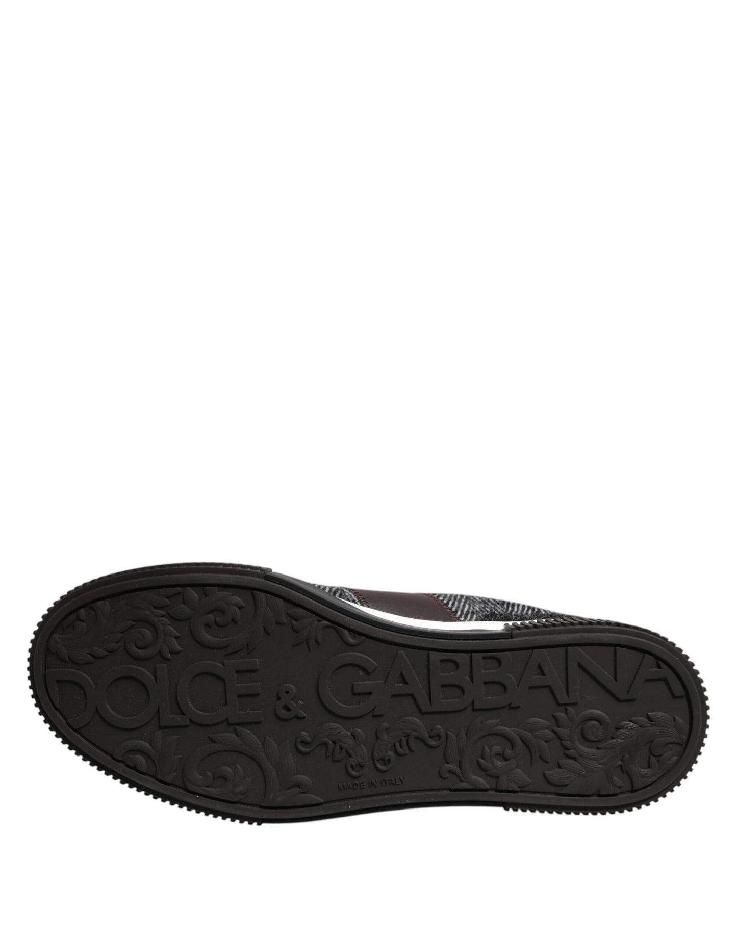 Dolce & Gabbana Multicolor Leder Low Top Sneakers Schuhe