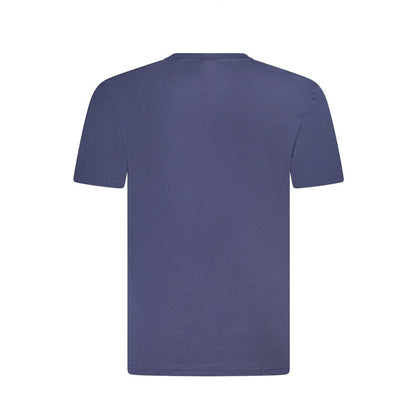 Marina Militare T-Shirt aus blauer Baumwolle