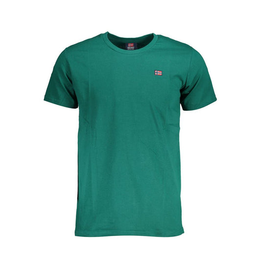 Norway 1963 Grünes Baumwolle Männer T-Shirt