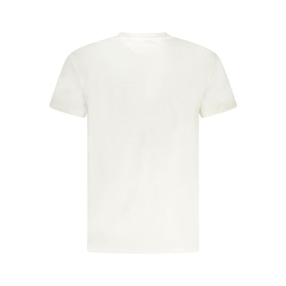 Tommy Hilfiger Weißes Baumwolle Männer T-Shirt