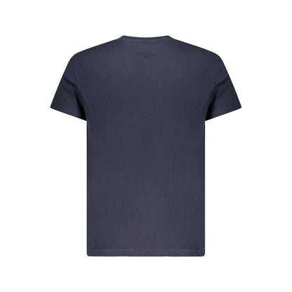 Tommy Hilfiger Blau Baumwolle Männer T-Shirt