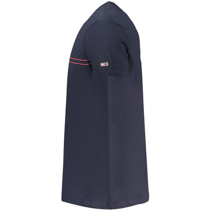 Tommy Hilfiger Blau Baumwolle Männer T-Shirt