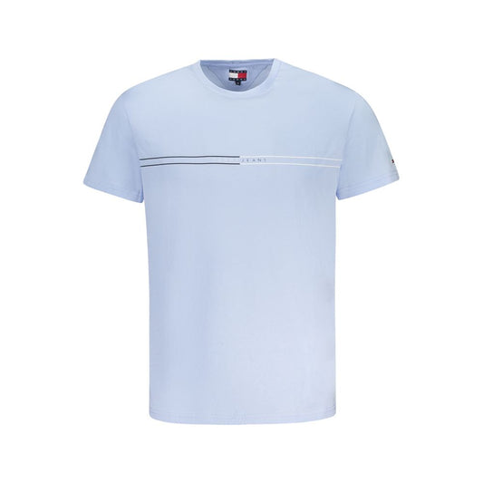 Tommy Hilfiger Blau Baumwolle Männer T-Shirt