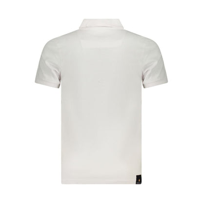 Accademia Militare Weißes Baumwoll-Poloshirt