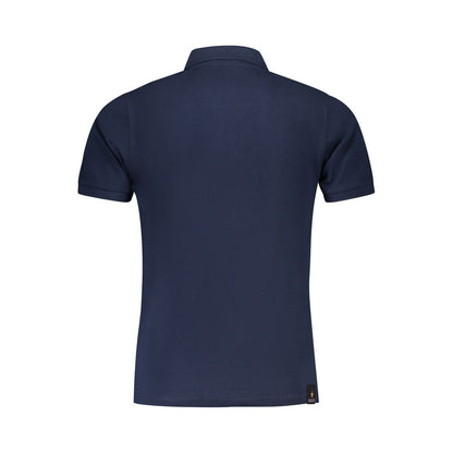 Accademia Militare Blaues Baumwoll-Poloshirt