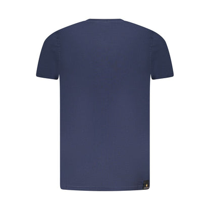 Accademia Militare T-Shirt aus blauer Baumwolle