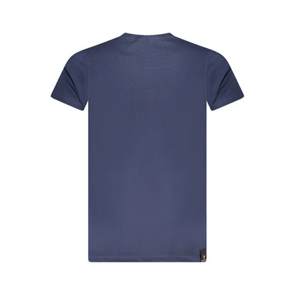Accademia Militare T-Shirt aus blauer Baumwolle