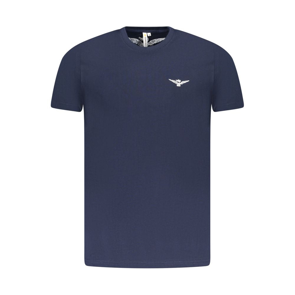 Accademia Militare T-Shirt aus blauer Baumwolle