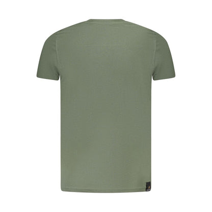 Accademia Militare T-Shirt aus grüner Baumwolle