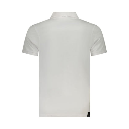 Accademia Militare Weißes Baumwoll-Poloshirt