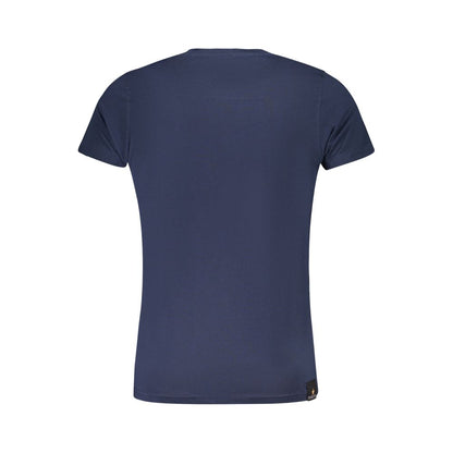 Accademia Militare T-Shirt aus blauer Baumwolle