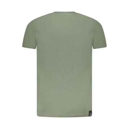 Accademia Militare T-Shirt aus grüner Baumwolle