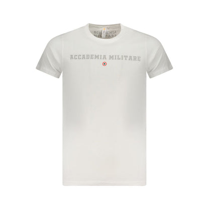 Accademia Militare T-Shirt aus weißer Baumwolle
