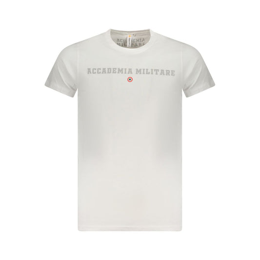 Accademia Militare T-Shirt aus weißer Baumwolle