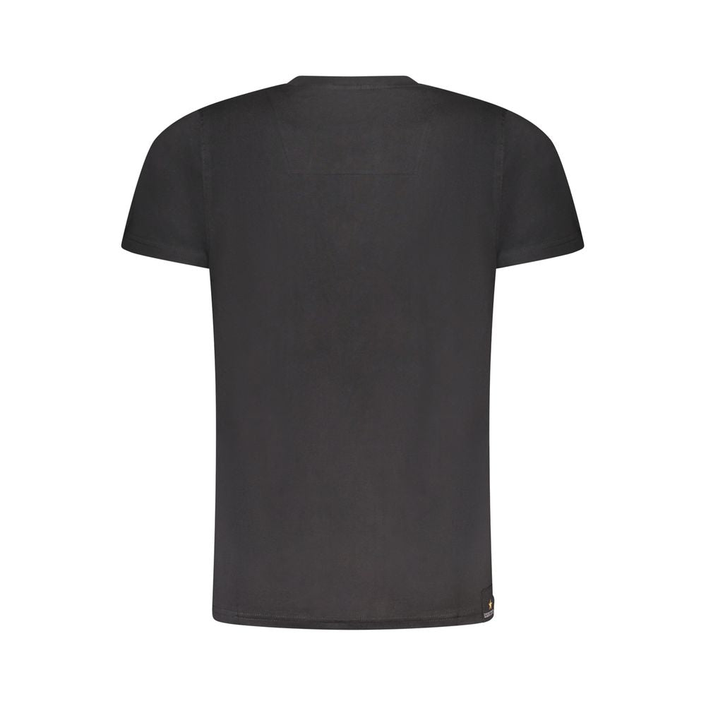 Esercito 1659 Schwarzes T-Shirt aus Baumwolle