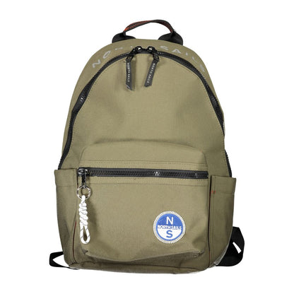 North Sails Grüner Polyester-Rucksack