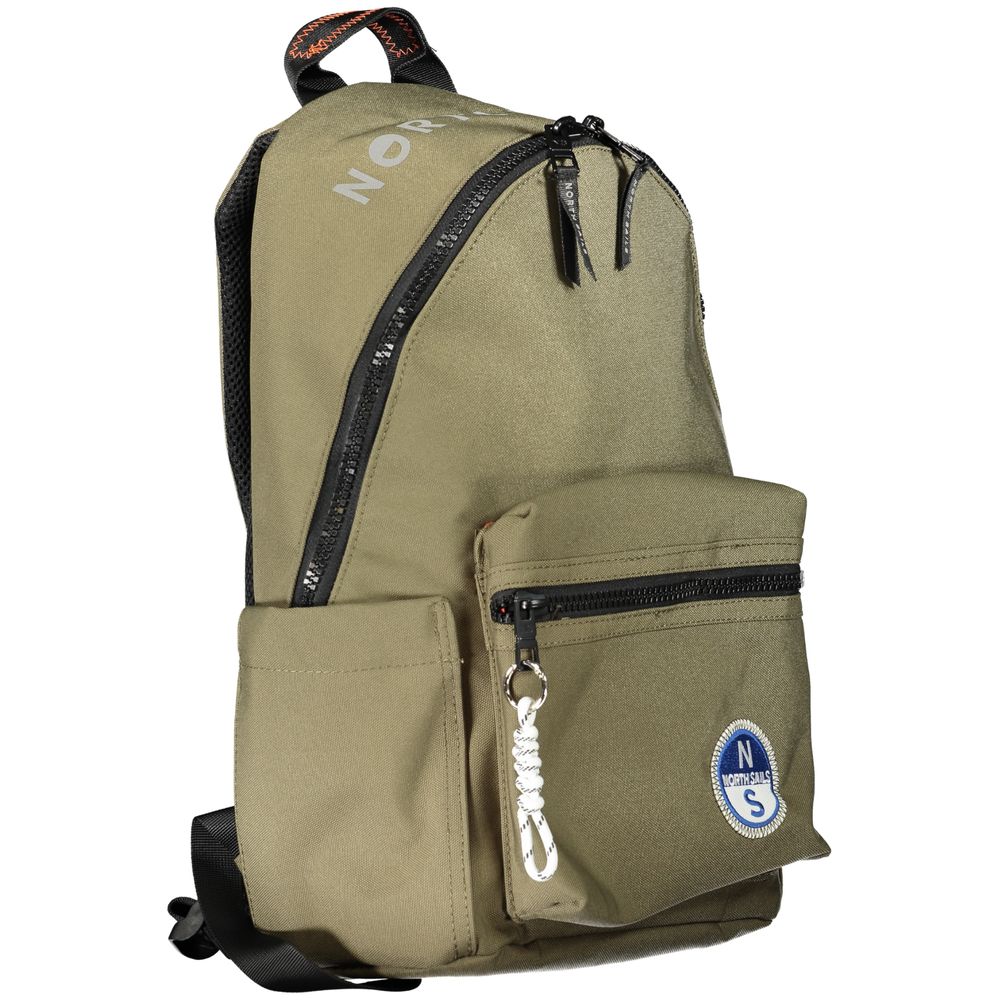 North Sails Grüner Polyester-Rucksack
