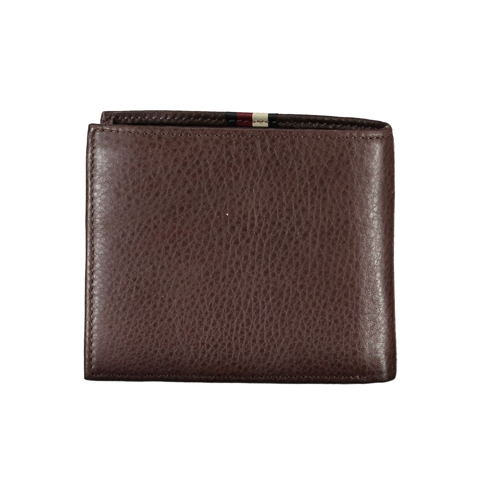 Tommy Hilfiger Braunes Leder Portemonnaie