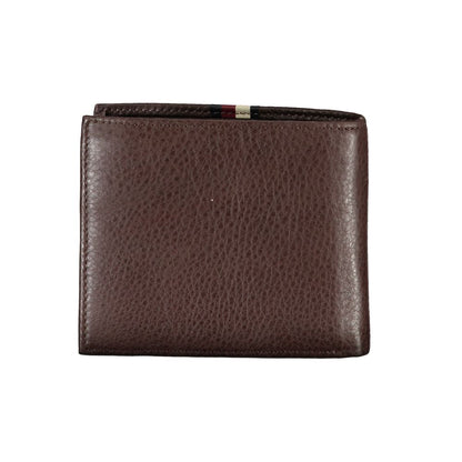 Tommy Hilfiger Braunes Leder Portemonnaie