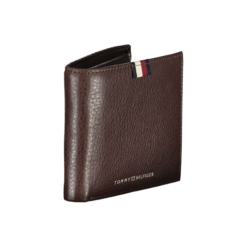 Tommy Hilfiger Braunes Leder Portemonnaie