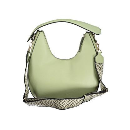 Mario Valentino Grüne Polyethylen-Handtasche