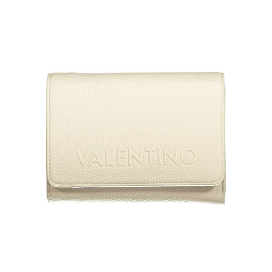 Valentino Bags Beige Polyethylen Brieftasche