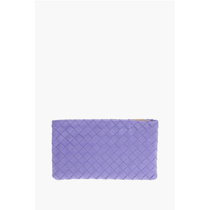Bottega Veneta INTRECCIO Clutch aus Leder mit Kartenfächern
