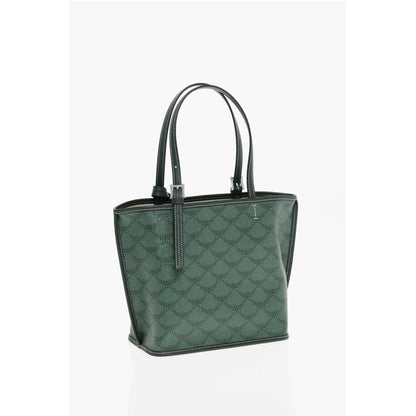 MCM Monogramm Öko-Leder HIMMEL Tragetasche